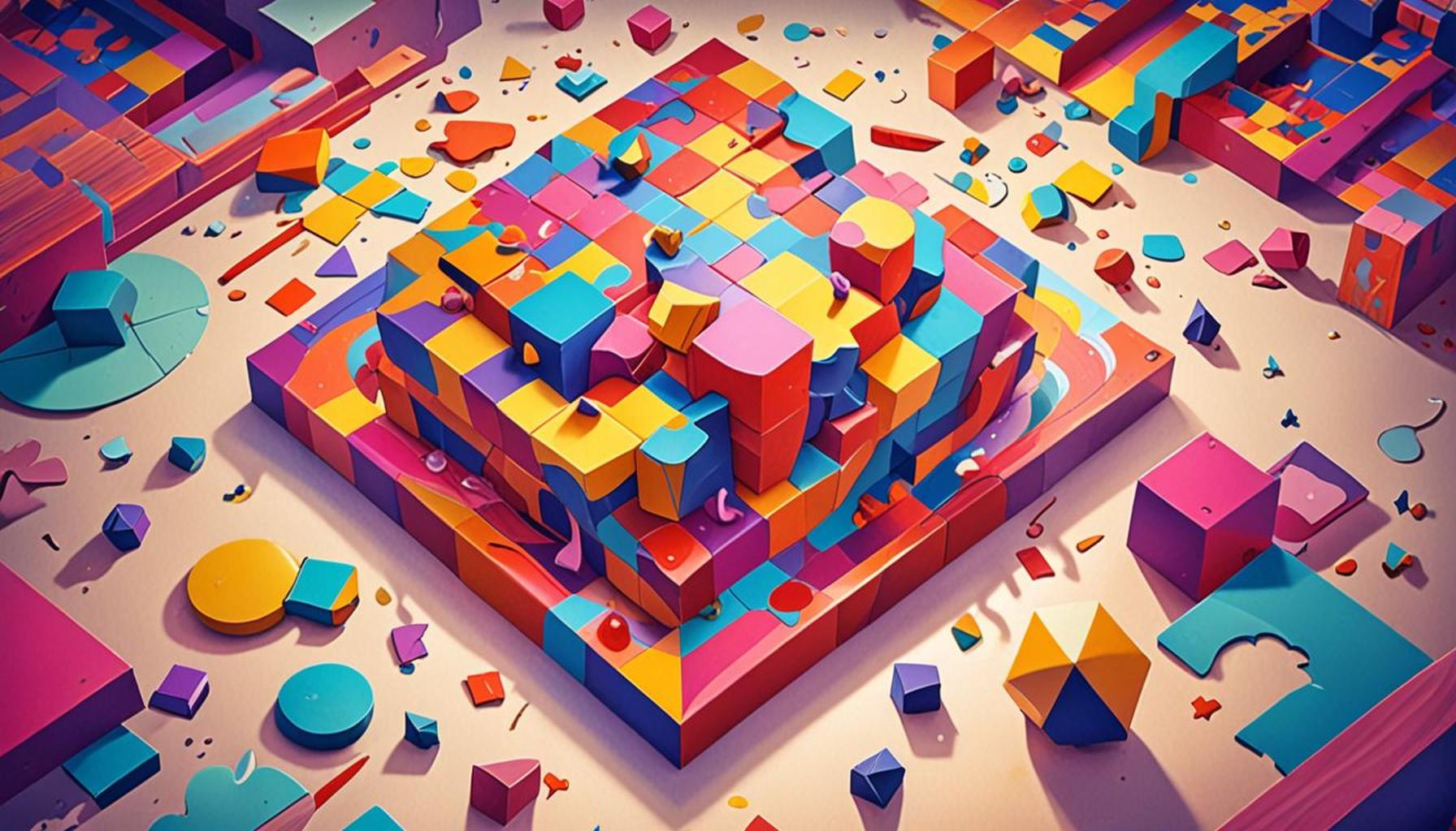 How Visual Puzzles Can Improve Spatial Perception and Attention