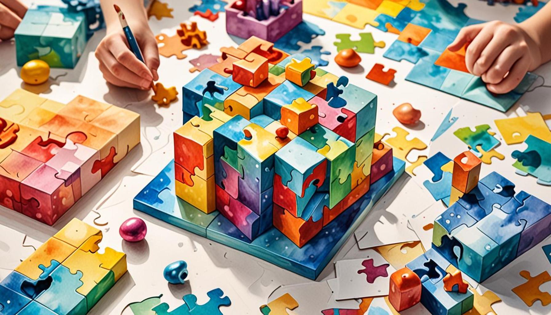 The influence of three-dimensional puzzles on spatial perception and motor skills