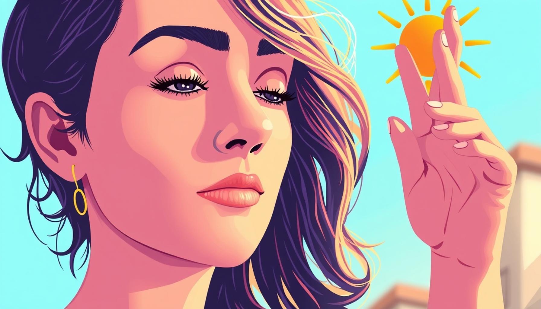 The importance of sun protection in preventing premature skin aging