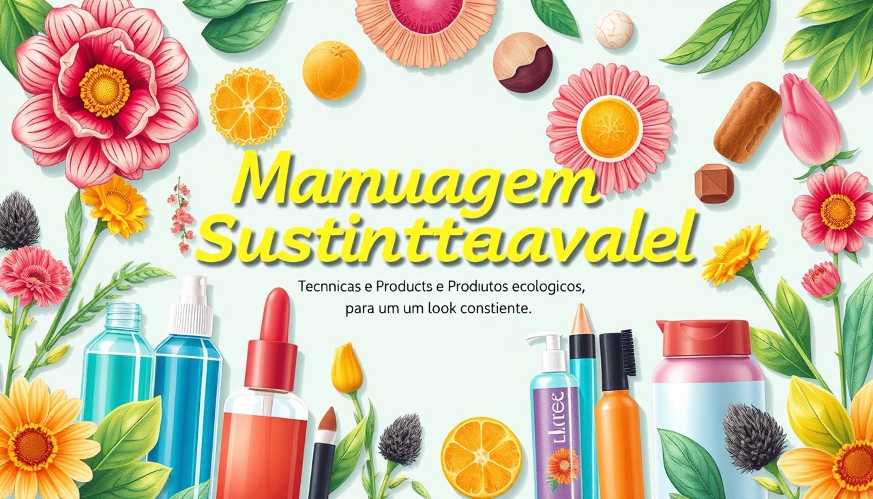 Sustainable Makeup: Eco-friendly Techniques and Products for a Conscious Look