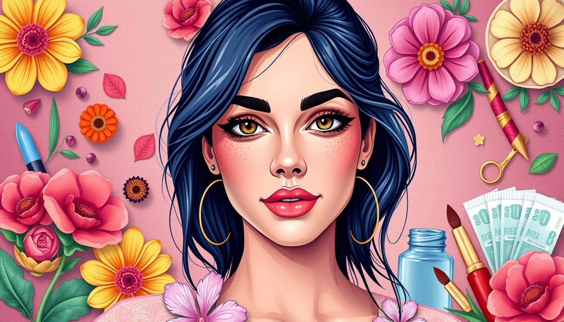 Makeup Trends: The Use of Vibrant Colors in 2024